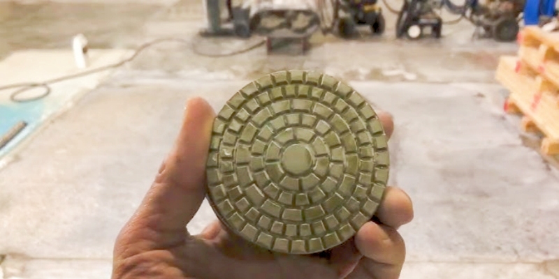 resin concrete polishing pads