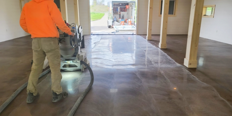 concrete floor polishing pads