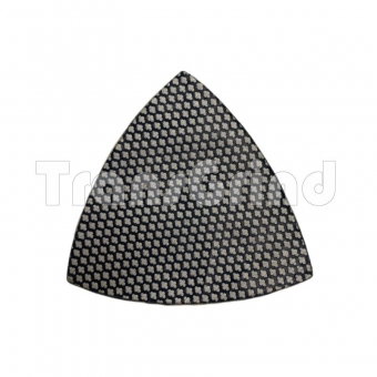 Triangular Electroplated Polishing Pad