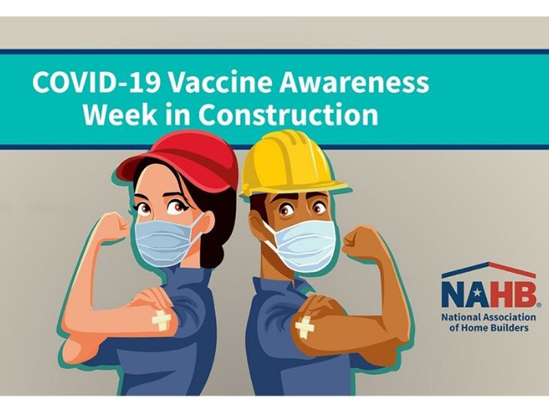  NAHB sostiene COVID-19 Semana de concienciación de la vacuna
