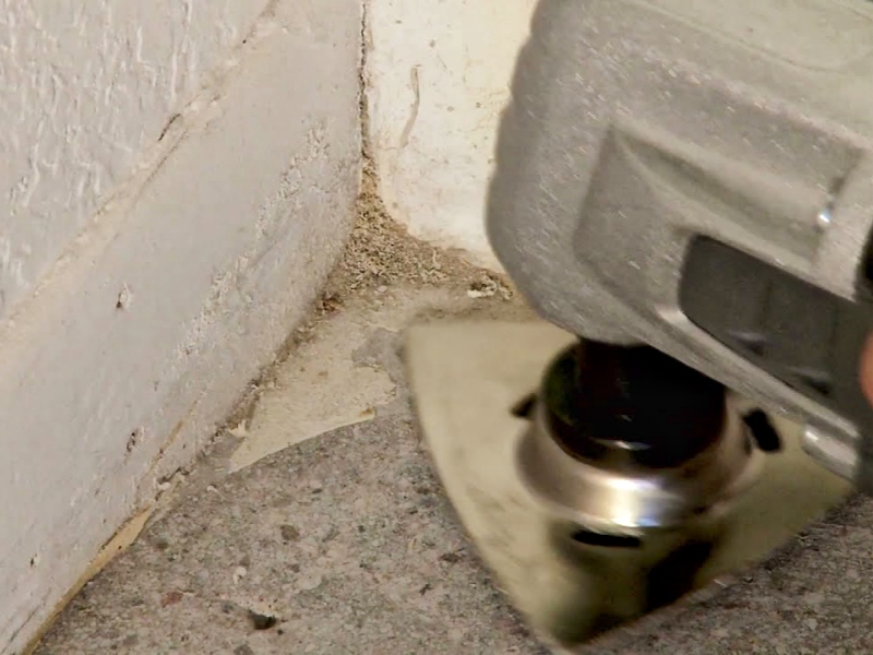 ¿Cómo moler bordes y esquinas de concreto?